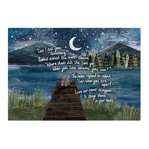 Fox Under The Moon A4 Art Print Apart