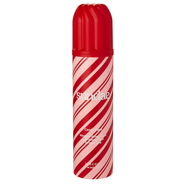 Sundae Christmas Whipped Shower Foam Candy Cane