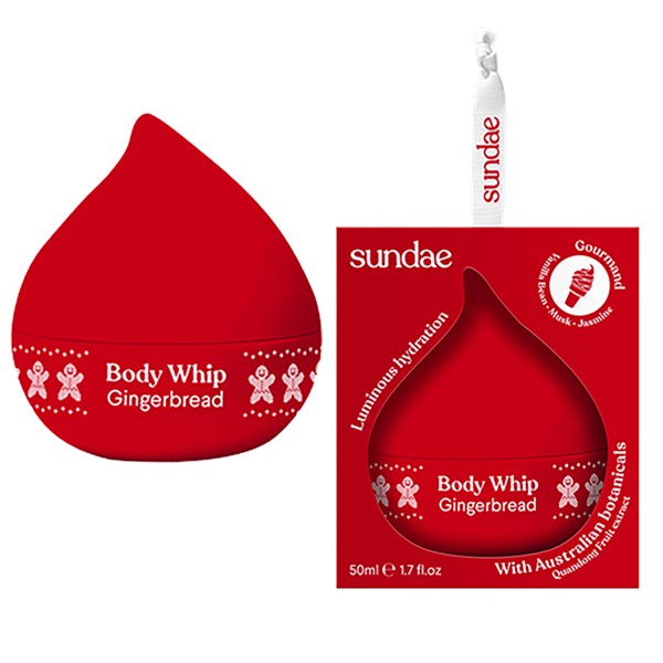 Sundae Christmas Mini Whip Moisturiser Gingerbread