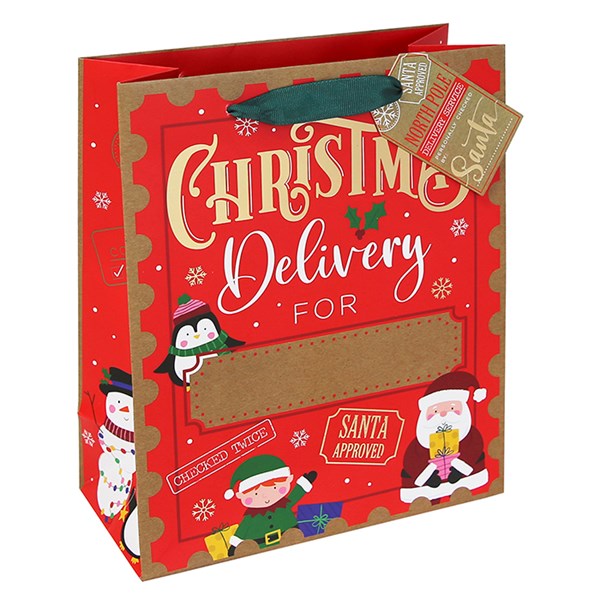 Xmas Delivery Personalised Medium Bag