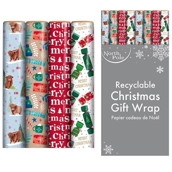 4m Contemporary Gift Wrap