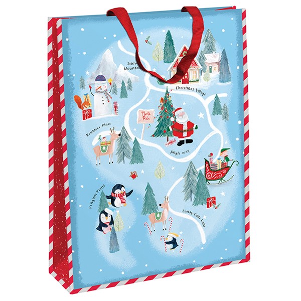 North Pole Jumbo PP Woven Bag