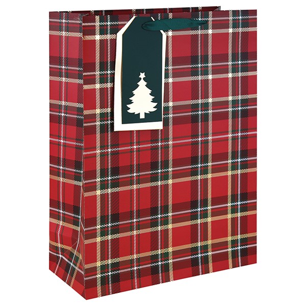 Tartan Gift Bag XLarge