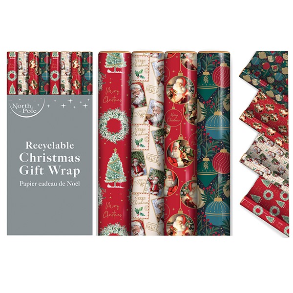 4m Traditional Gift Wrap