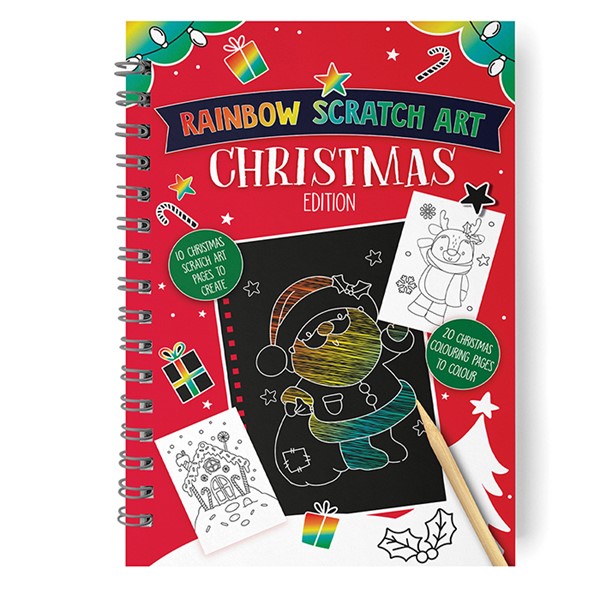 Xmas Scratch Art Book