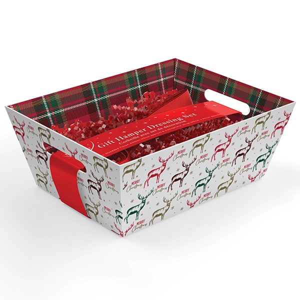 Xmas Stag Hamper Set